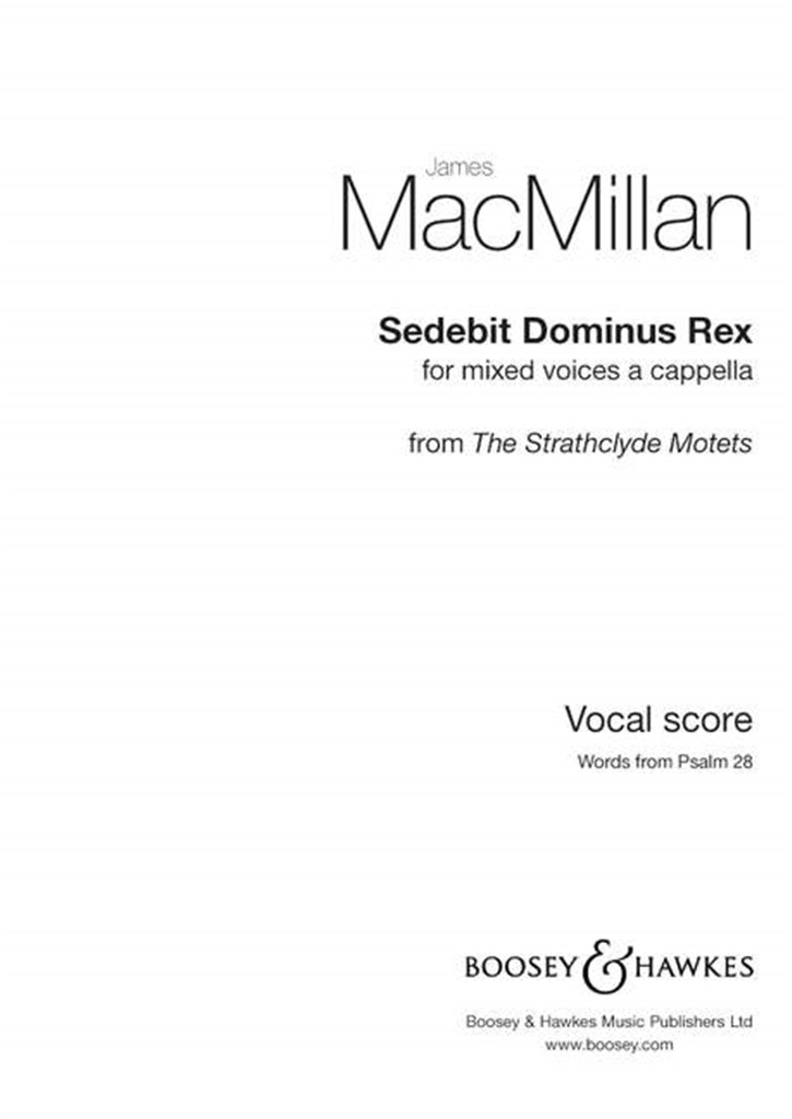 Sedebit Dominus Rex